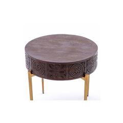 PAN Emirates Monore Solid Wood End Table (60 x 60 x 59 cm)