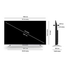 TCL 65" 4K UHD Android Ai Smart TV, 65P725