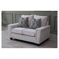 Maxfield 2-Seater Fabric & Wood Sofa Pan Emirates