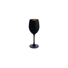 Pan Emirates Ciara Stemware Glass Set (4 Pc., 520 ml, Matt Black)