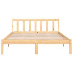 vidaXL Bed Frame Solid Pinewood 150x200 cm 5FT King Size