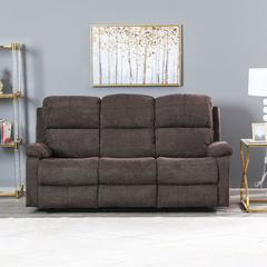 Danube Home Salvoy 3-Seater Fabric Recliner (190 x 90 x 100 cm)