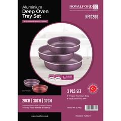 Oven clearance tray sets