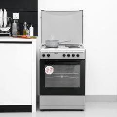 Geepas Freestanding 4-Plate Electric Cooking Range, GCR6170FEST (60 x 60 cm)