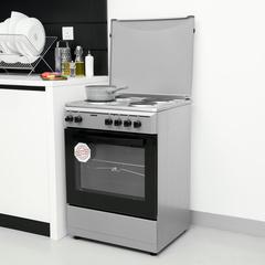 Geepas Freestanding 4-Plate Electric Cooking Range, GCR6170FEST (60 x 60 cm)