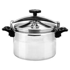 Royalford Aluminium Pressure Cooker W/Outer Lid (15 L)