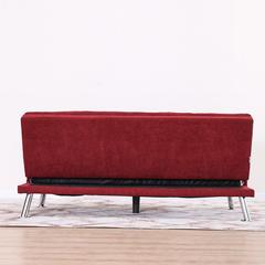 Carissa 3-Seater Fabric Sofa Bed & Ottoman Set Danube Home