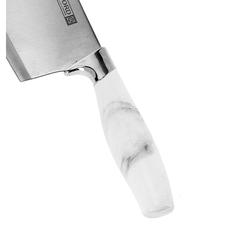 Royalford Stainless Steel Cleaver Knife W/Marble Design Handle (18 cm)