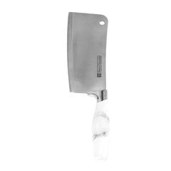 Royalford Stainless Steel Cleaver Knife W/Marble Design Handle (18 cm)