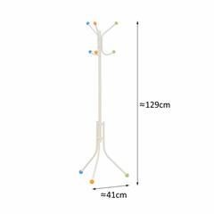 Zenments Metal Clothes Hanging Stand (41 x 41 x 129 cm)