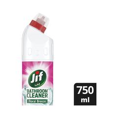 Jif Bathroom Cleaner Liquid (Floral Breeze, 750 ml, Pack of 2)