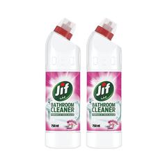 Jif Bathroom Cleaner Liquid (Floral Breeze, 750 ml, Pack of 2)