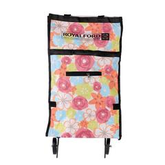 Royalford Foldable Shopping Trolley Bag, RF11373 (30 L)