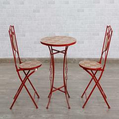 Acteas 2-Seater Metal & Stone Lounge Set Pan Emirates