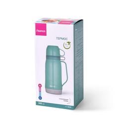 Fissman Vacuum Insulated Plastic Thermos Flask (600 ml)