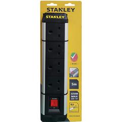 Stanley Rugged 4-Socket Power Extension, SXECFD2BBJE (5 m)