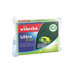 Vileda Ultra Fresh Double Hygiene Sponge (Pack of 2)