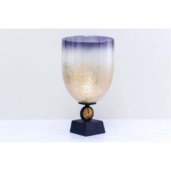 Pan Emirates Nell Deco Glass Candle Holder (23 x 23 x 40 cm)