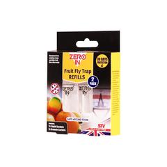 Zero In Fruit Fly Trap Refill Twin Pack