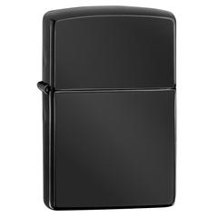 Zippo Classic Windproof Lighter, 24756 (Polished Black)