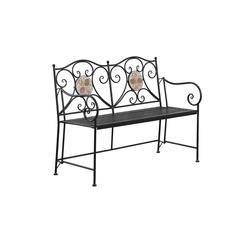Acadica 2-Seater Metal Bench Pan Emirates