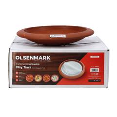 Olsenmark Traditional Cookware Clay Tawa, OMCP6006 (23 cm)