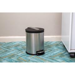 Pan Emirates Aluminum Pedal Dustbin (5 L, 27 x 21 x 27 cm)