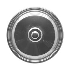 Raj Stainless Steel Round Oven Tray W/Lid (35 cm)