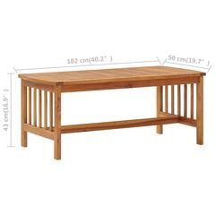 2-Seater Solid Acacia Wood Garden Lounge Set W/Cushions vidaXL (White)