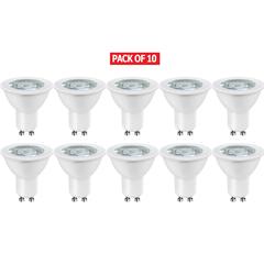 Osram GU10 LED Light Bulb 4W ECO Par16 36 Degree Cool White / 4000K Pack Of 10