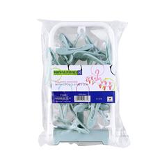 Royalford Plastic Folding Hanger W/12 Clips
