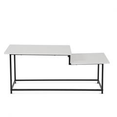 Pan Emirates Fusion Coffee Table Solid Wood (White & Black)