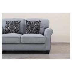 Roadster 2-Seater Fabric & Wood Sofa Pan Emirates