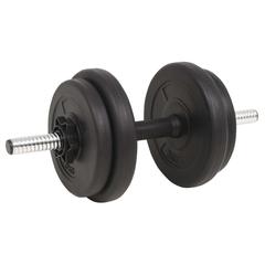 vidaXL Barbell and Dumbbell Set 30 kg