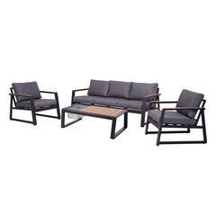 Roma 5-Seater Aluminum Sofa Set W/Cushions Danube Home