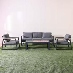 Roma 5-Seater Aluminum Sofa Set W/Cushions Danube Home