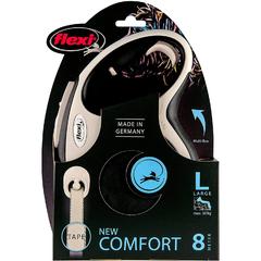 Flexi New Comfort Tape Retractable Leash For Dogs L (8 m)