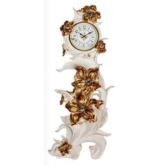 Danube Home Pease Resin Floor Standing Clock (78 x 41 x 178 cm)