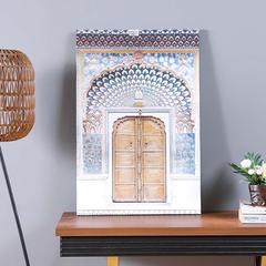 لوحة جدارية قماشية لوحة أبواب معمارية دانوب هوم لورينا (60 × 90 × 2 سم)