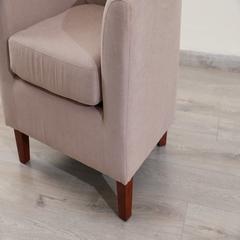 Pan Emirates Polemos Fabric & Wood Accent Chair (70 x 76 x 75 cm)