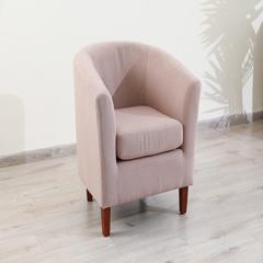 Pan Emirates Polemos Fabric & Wood Accent Chair (70 x 76 x 75 cm)
