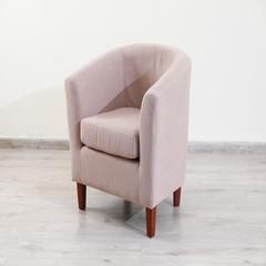 Pan Emirates Polemos Fabric & Wood Accent Chair (70 x 76 x 75 cm)