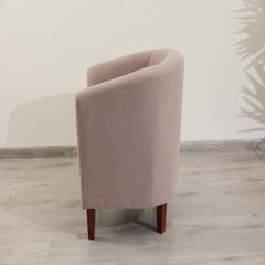 Pan Emirates Polemos Fabric & Wood Accent Chair (70 x 76 x 75 cm)