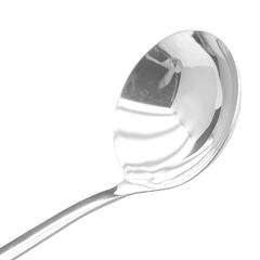 Raj Stainless Steel Ladle W/Wooden Handle (36 cm)