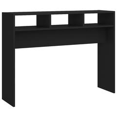 طاولة كونسول خشب هندسي لون أسود 105x30x80 سم فيدا إكس إل