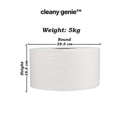 cleany genie Multi-Purpose Maxi Roll Embossed Tissue Paper (2 Ply, 5 kg)