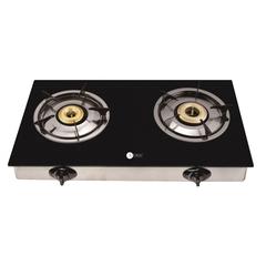 AFRA Japan 2-Burner Gas Stove, AF-0002GSBK (75 x 42 x 11 cm)