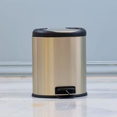 سلة مهملات ستانلس ستيل بغطاء فالكون دانوب هوم (8 لتر)